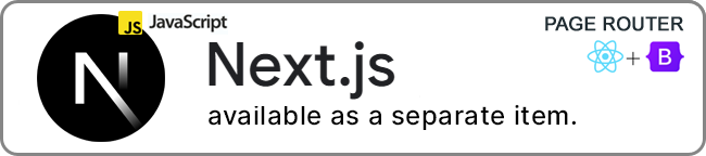  nextjs javascript pagerouter dashboard template