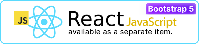 bootstrap react js admin template